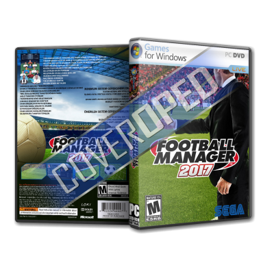 Football Manager 2017 Pc Game Cover Tasarımı